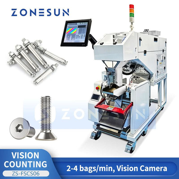 ZONESUN ZS-FSCS06 automatic vision counting and bagging machine