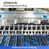 ZS-GWF15 fruit weighing and tray packaging machine detail 3