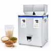 ZONESUN ZS-GWF2 dual hopper granule filling machine with rice, beans and seeds