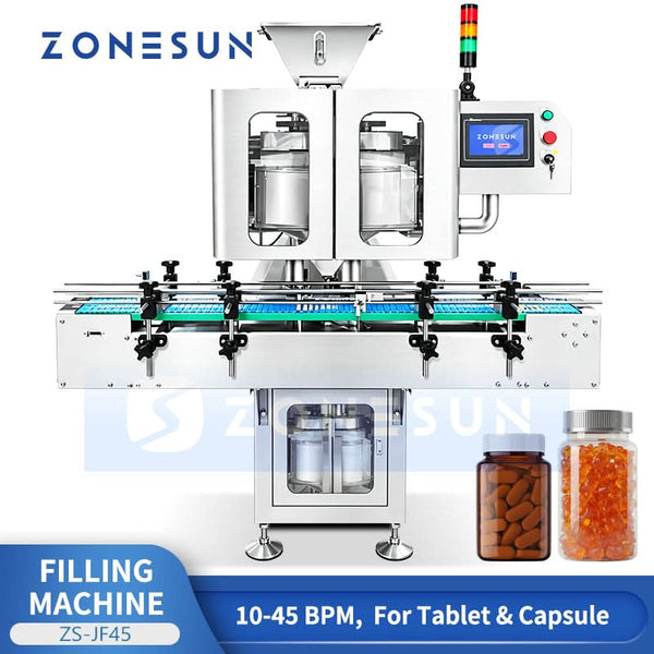 ZS-JF45 automatic tablet capsule counting and bottle filling machine