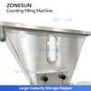 ZONESUN ZS-JF8C semi-automatic 8-lane counting filling machine 8003