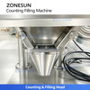 ZONESUN ZS-JF8C semi-automatic 8-lane counting filling machine 8006