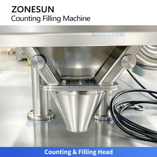 ZONESUN ZS-JF8C semi-automatic 8-lane counting filling machine 8006
