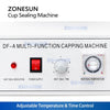 ZS-KCS5 manual cup sealing machine for yogurt cups