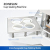 ZS-KCS5 adjustable temperature and sealing time controls