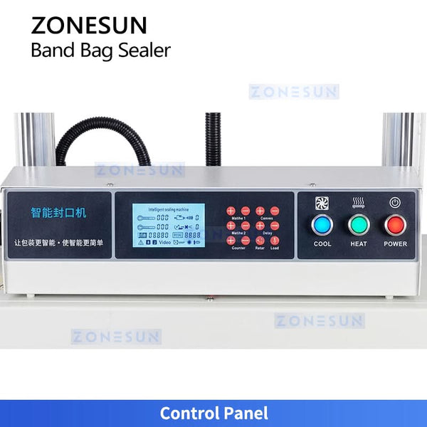 ZS-LWC350L continuous bag sealing machine detail 1