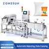 ZS-MD910K checkweigher metal detector with automatic reject system
