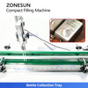 ZS-MPYT600L bottle collection tray and conveyor controls