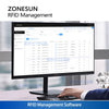 ZONESUN ZS-RIR01 RFID management software interface
