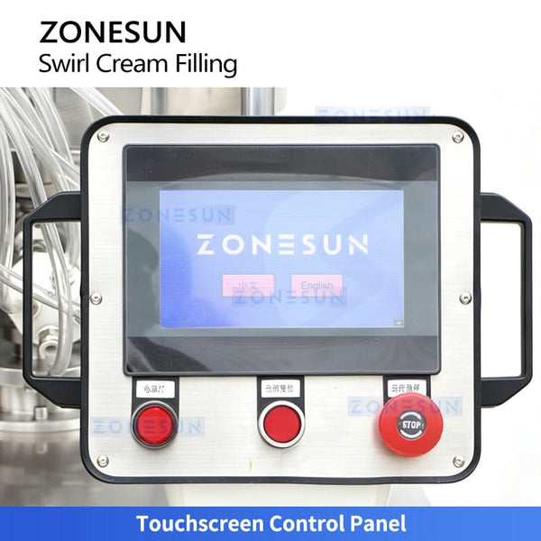 ZS-RSV4L four-color swirl cream filling machine