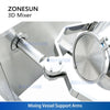 SBH series stainless steel 3D mixing vessel