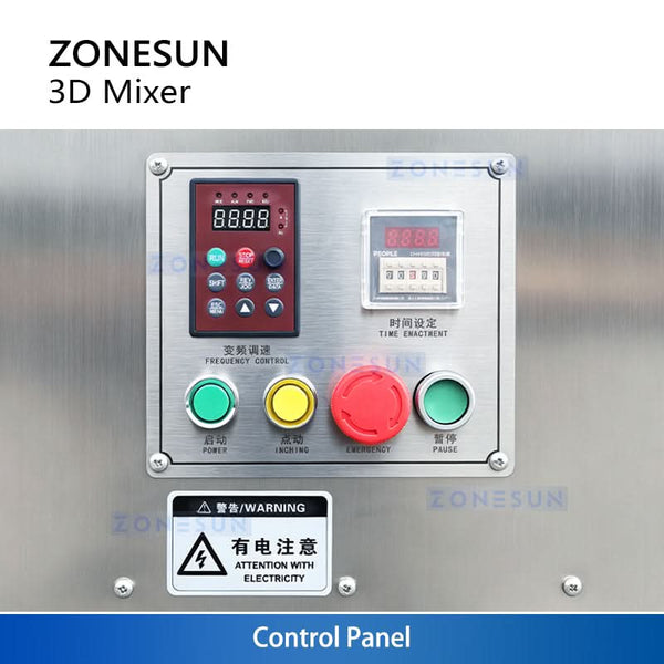 ZONESUN SBH-20 20 L 3D powder mixer