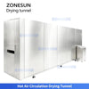 ZS-UVS3 hot air circulation drying tunnel