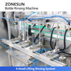 ZONESUN ZS-WB4 Four-head lifting rinsing system