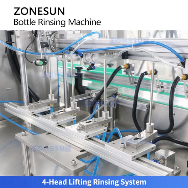 ZONESUN ZS-WB4 Four-head lifting rinsing system