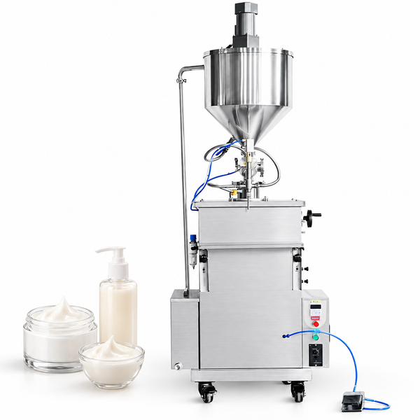 ZONESUN ZS-WCHJ1 heated mixing paste filler with lotion and cream