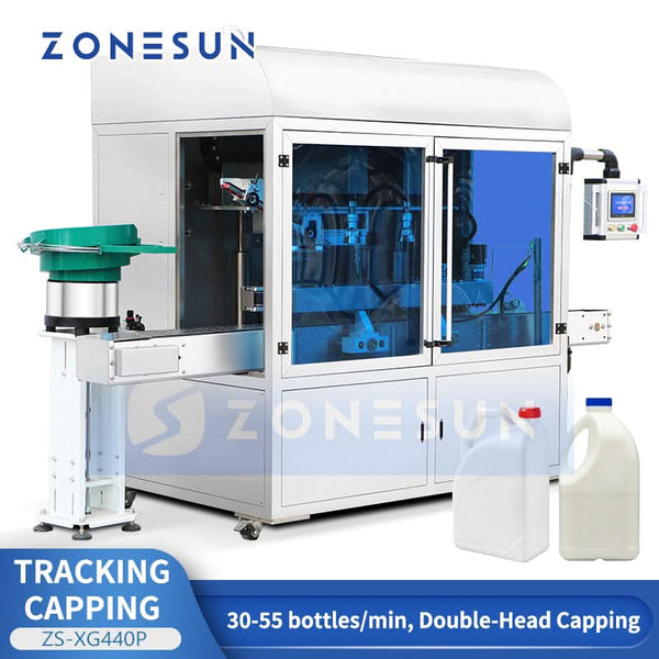 ZS-XG440P automatic tracking capping machine overview