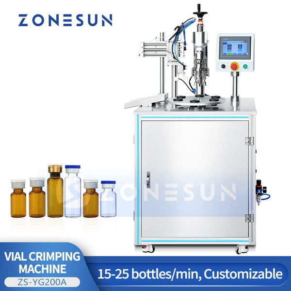 ZONESUN ZS-YG200A semi-automatic vial crimping machine