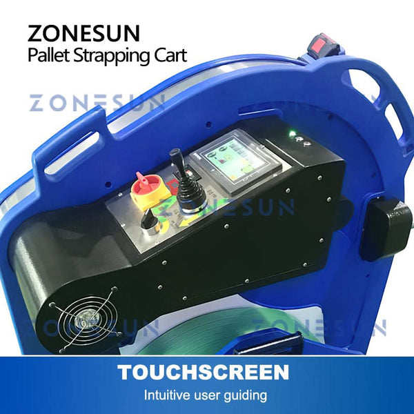 ZONESUN ZS-PSC1 Automatic Pallet Strapping Cart for PP/PET