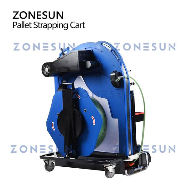 ZONESUN ZS-PSC1 Automatic Pallet Strapping Cart for PP/PET