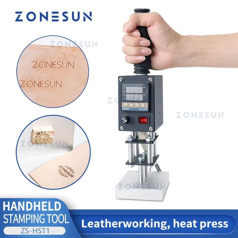 ZONESUN ZS-HST1 Portable Hot Stamping Machine for Leather and Plastic