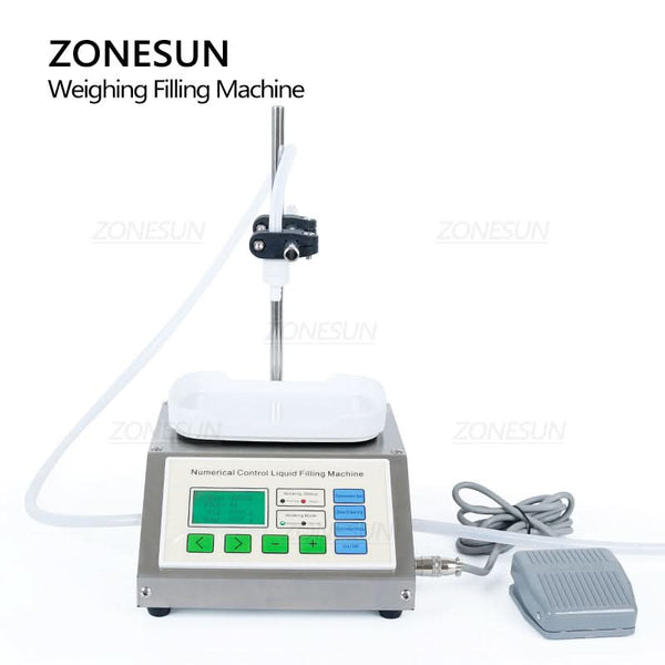 ZS-DP611W Semi Automatic Diaphragm Pump Liquid Weighing Filling Machine