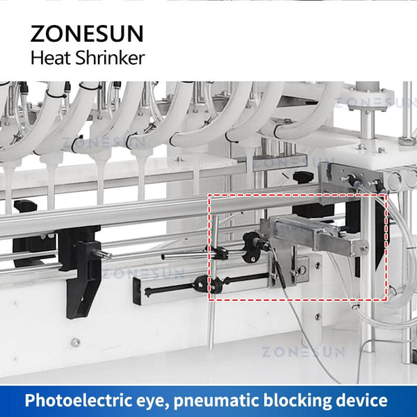 ZONESUN ZS-CRC Automatic Corrosive Liquid Filling Machine Cleaner Disinfectant Acid Alkali Sanitizer Bleach Bottle Filler