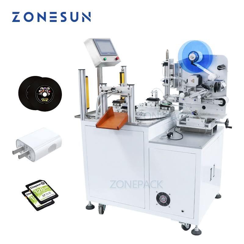 ZONESUN ZS-TB606 Semi-Automatic Flat Surface Labeling Machine for Stic