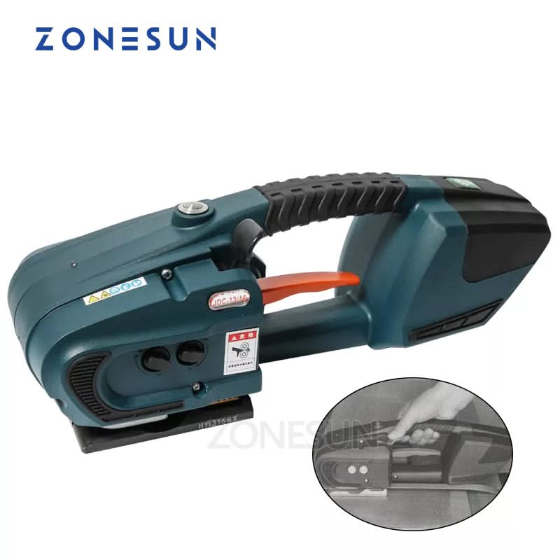 Jdc Machine ZONESUN JDC Battery-Powered Plastic Strapping Machine for 13–16mm PET/