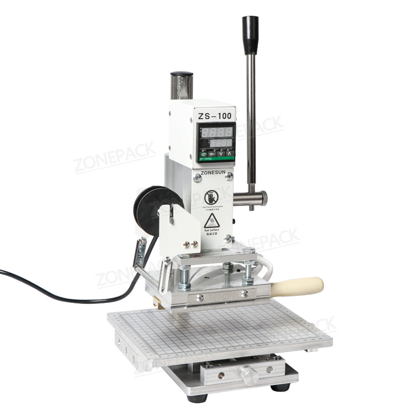 Hot Foil Stamping Machine Leather Embossing