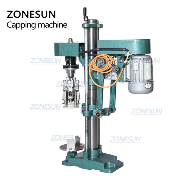Zapped Machine ZONESUN ZS-XG60 Pilfer-Proof Bottle Cap Capping Machine for Wine Soda